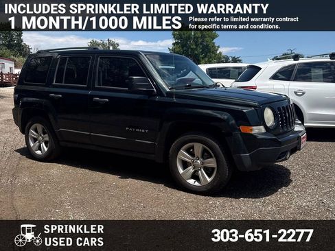 Used 2013 Jeep Patriot Sport w/ Tire & Wheel Group AWD/4WD image 1
