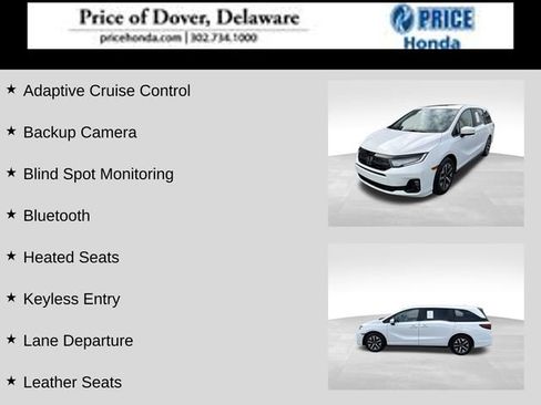 Certified 2025 Honda Odyssey EX-L image 2