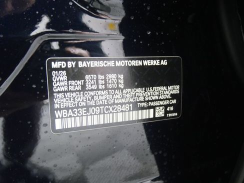 New 2026 BMW 760i xDrive w/ Luxury Rear Seating Package AWD/4WD image 28