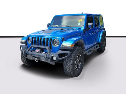 Used 2021 Jeep Wrangler Unlimited Rubicon 4xe w/ Cold Weather Group AWD/4WD image 2