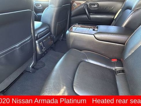 Used 2020 Nissan Armada Platinum w/ Captain's Chairs Package image 24