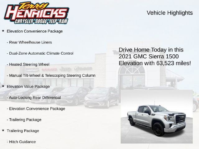 Used 2021 GMC Sierra 1500 Elevation AWD/4WD image 4
