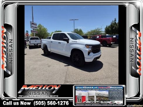 Used 2025 Chevrolet Silverado 1500 Custom w/ Turbomax Blackout Package AWD/4WD image 4