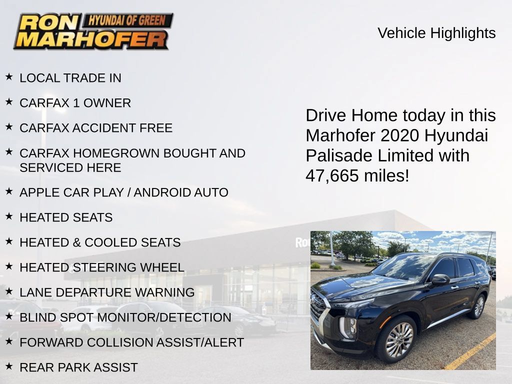 Used 2020 Hyundai Palisade Limited FWD image 12