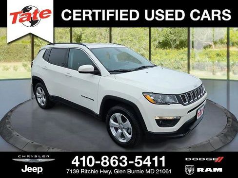 Certified 2020 Jeep Compass Latitude w/ Popular Equipment Group image 1
