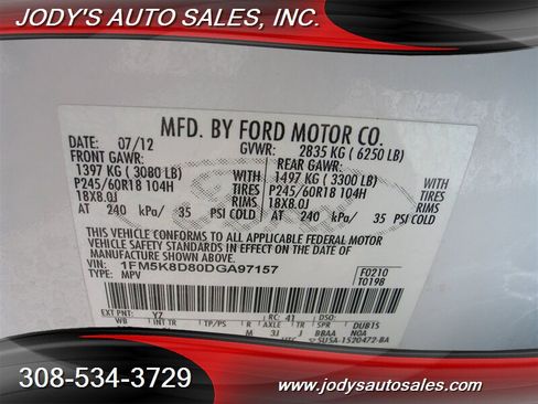 Used 2013 Ford Explorer XLT AWD/4WD image 35