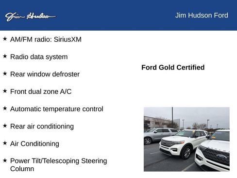 Certified 2023 Ford Explorer Limited w/ Limited Technology Package image 12