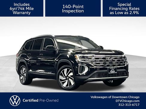 Used 2025 Volkswagen Atlas SEL AWD/4WD image 1