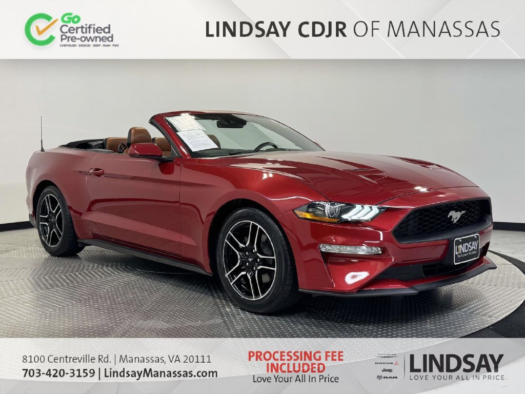 Used 2022 Ford Mustang Premium w/ Ford Safe & Smart Package RWD image 3