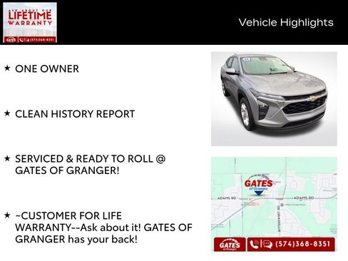 Used 2024 Chevrolet Trax LS w/ LS Convenience Package FWD image 7