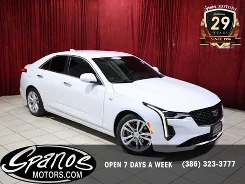 Used 2021 Cadillac CT4 Luxury w/ Cold Weather Package image 1