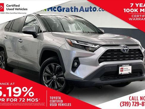 Certified 2022 Toyota RAV4 XLE Premium AWD/4WD image 1