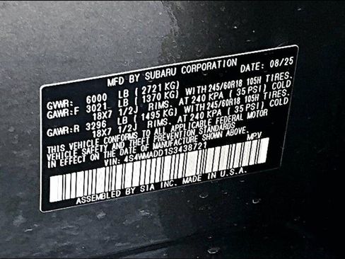 Certified 2025 Subaru Ascent Premium image 20