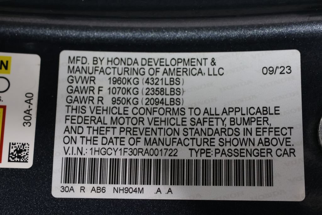 Used 2024 Honda Accord EX image 29