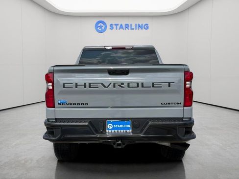 Certified 2025 Chevrolet Silverado 1500 Custom Trail Boss w/ Turbomax Blackout Package AWD/4WD image 7