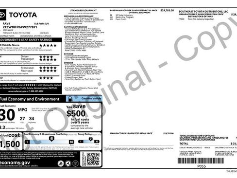 Used 2023 Toyota RAV4 XLE image 2