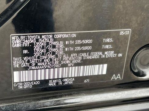 Certified 2023 Toyota bZ4X FWD image 34