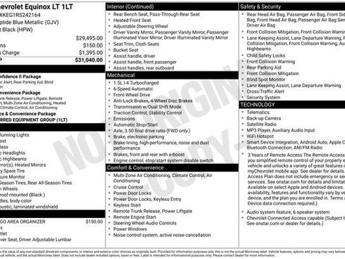 Used 2024 Chevrolet Equinox LT FWD image 15