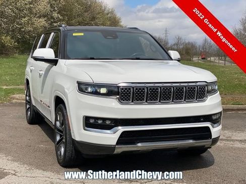 Used 2022 Jeep Grand Wagoneer Series III w/ Rear Seat Video Group 1 image 1