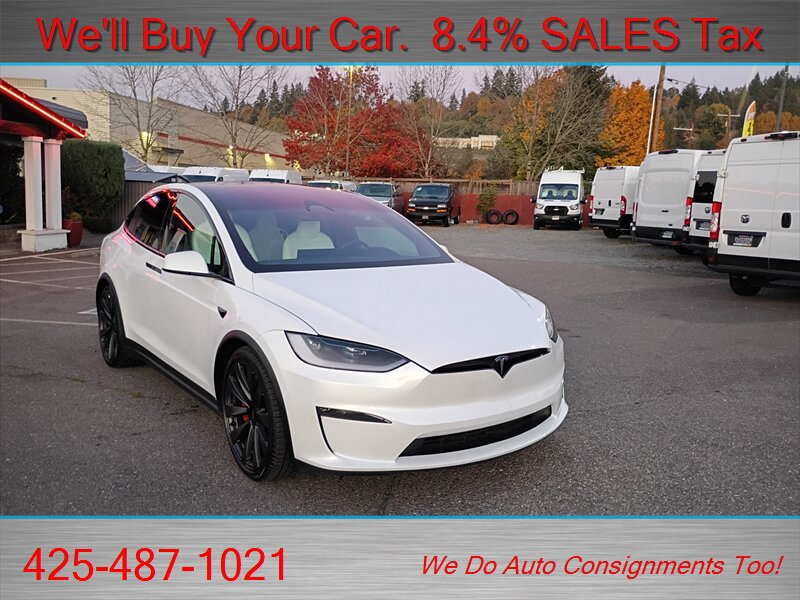 Used 2024 Tesla Model X Plaid AWD/4WD image 4