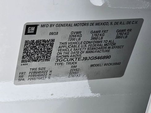 Used 2018 Chevrolet Silverado 1500 High Country image 53