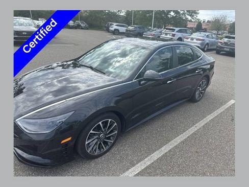 Used 2021 Hyundai Sonata Limited w/ Cargo Package FWD image 1