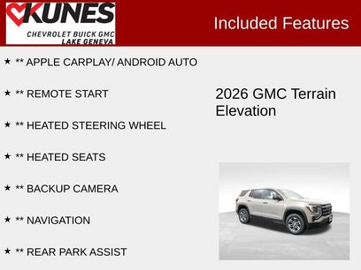 New 2026 GMC Terrain Elevation