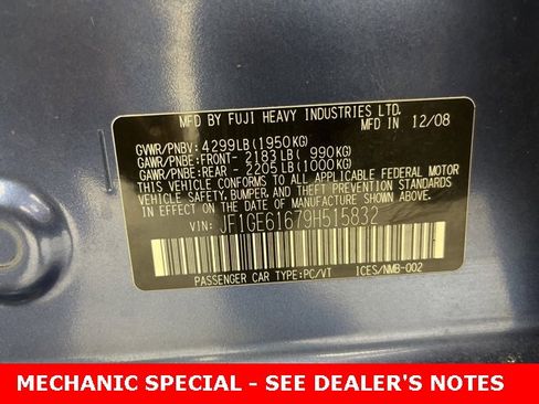 Used 2009 Subaru Impreza 2.5i image 31