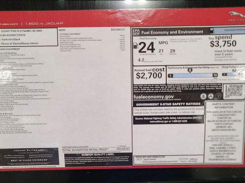 New 2024 Jaguar XF R-Dynamic SE image 21