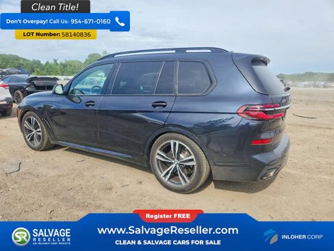 Used 2023 BMW X7 xDrive40i w/ Executive Package AWD/4WD image 3