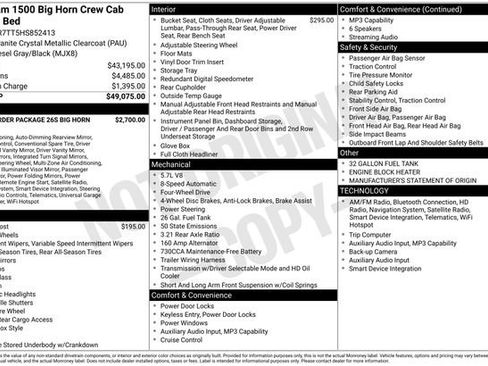 Used 2017 RAM 1500 Big Horn image 16