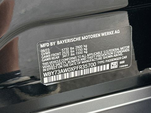 Certified 2023 BMW i4 eDrive40 w/ Parking Assistance Package image 33