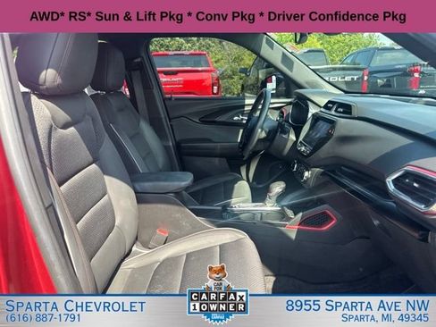 Used 2022 Chevrolet TrailBlazer RS w/ Sun and Liftgate Package AWD/4WD image 26