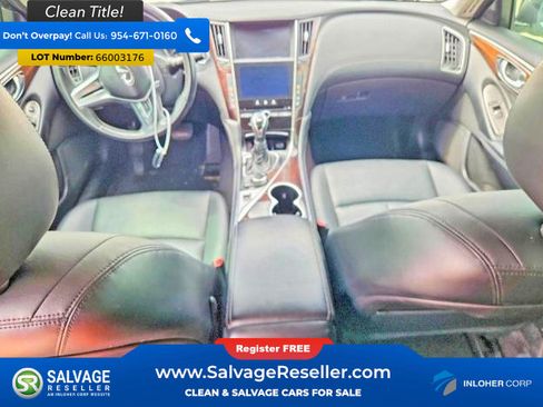 Used 2018 INFINITI Q50 Luxe w/ Cargo Package (L95) RWD image 11