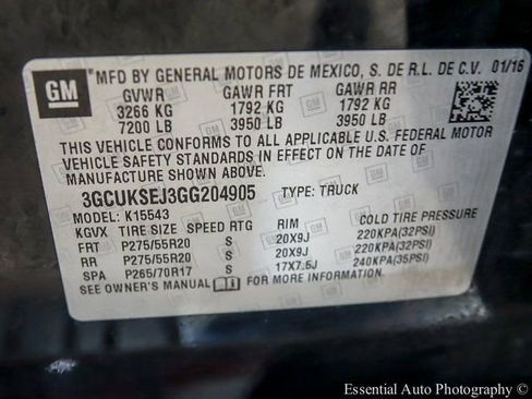 Certified 2016 Chevrolet Silverado 1500 LTZ Z71 w/ LTZ Plus Package image 27