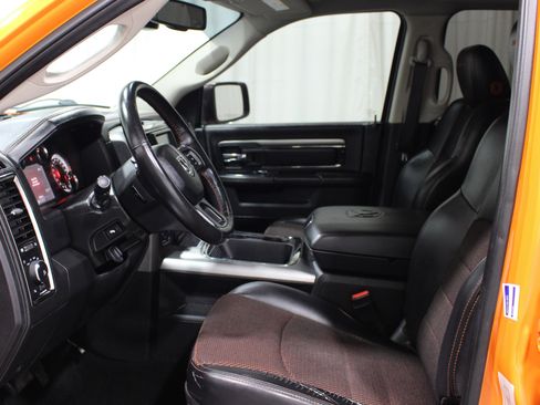 Used 2017 RAM 1500 Sport w/ Ignition Orange Sport Package image 3