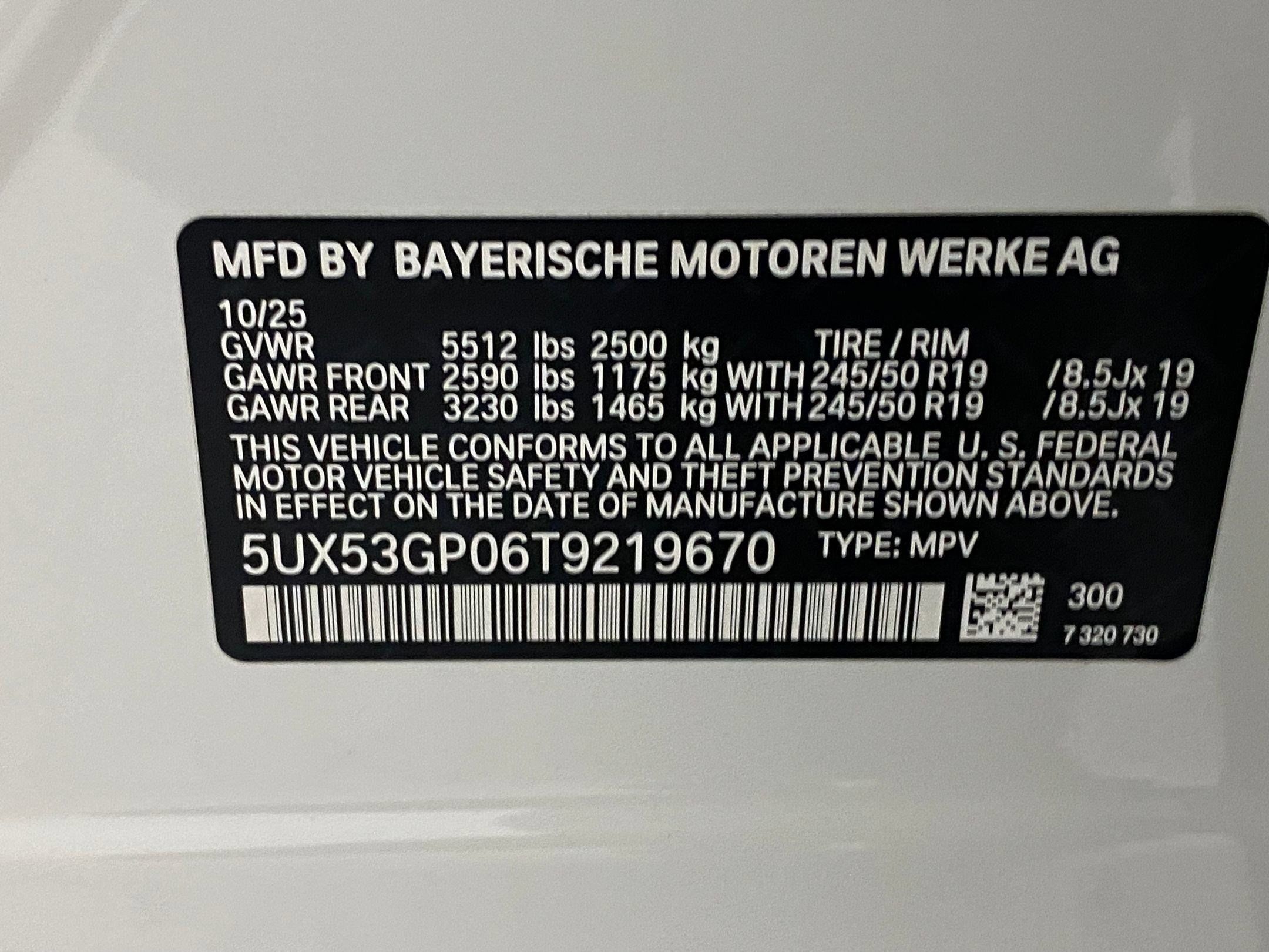 Used 2026 BMW X3 xDrive30i w/ M Sport Package AWD/4WD image 27