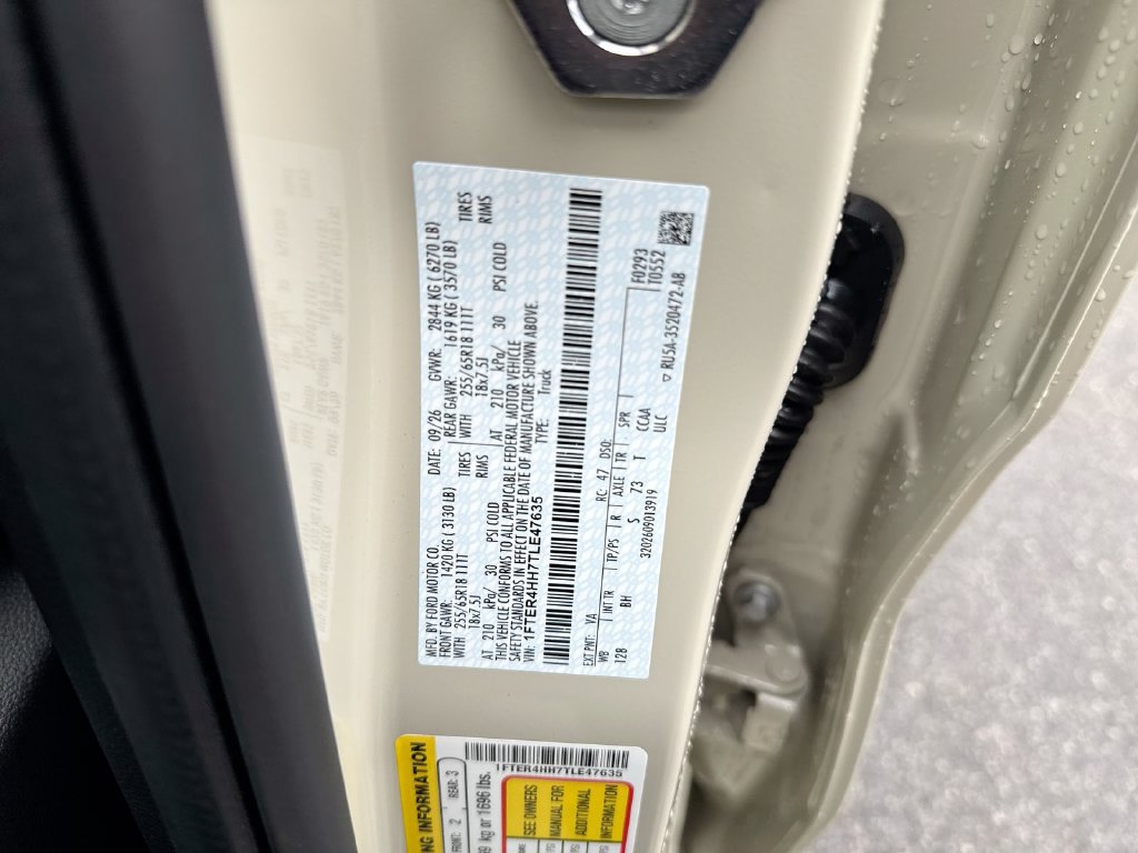 New 2026 Ford Ranger XLT w/ Equipment Group 301A High AWD/4WD image 28