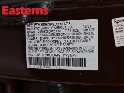 Used 2022 Honda Pilot Special Edition image 36