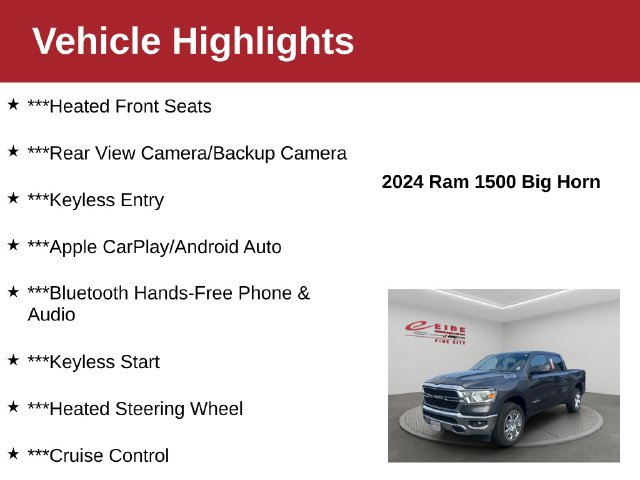 Used 2024 RAM 1500 Big Horn AWD/4WD image 4