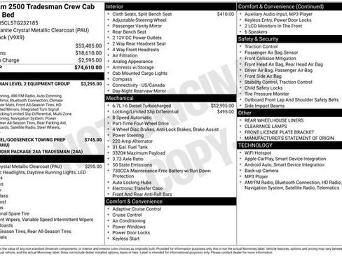 New 2026 RAM 2500 Tradesman AWD/4WD image 38