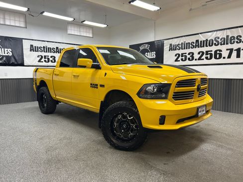 Used 2016 RAM 1500 Sport w/ Stinger Yellow Sport Package AWD/4WD image 1
