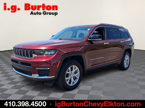 Used 2022 Jeep Grand Cherokee L Limited w/ Luxury Tech Group II AWD/4WD image 3