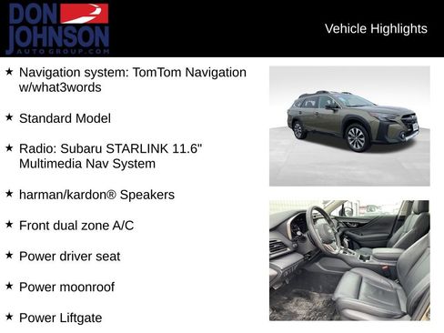 Used 2024 Subaru Outback Limited XT image 6