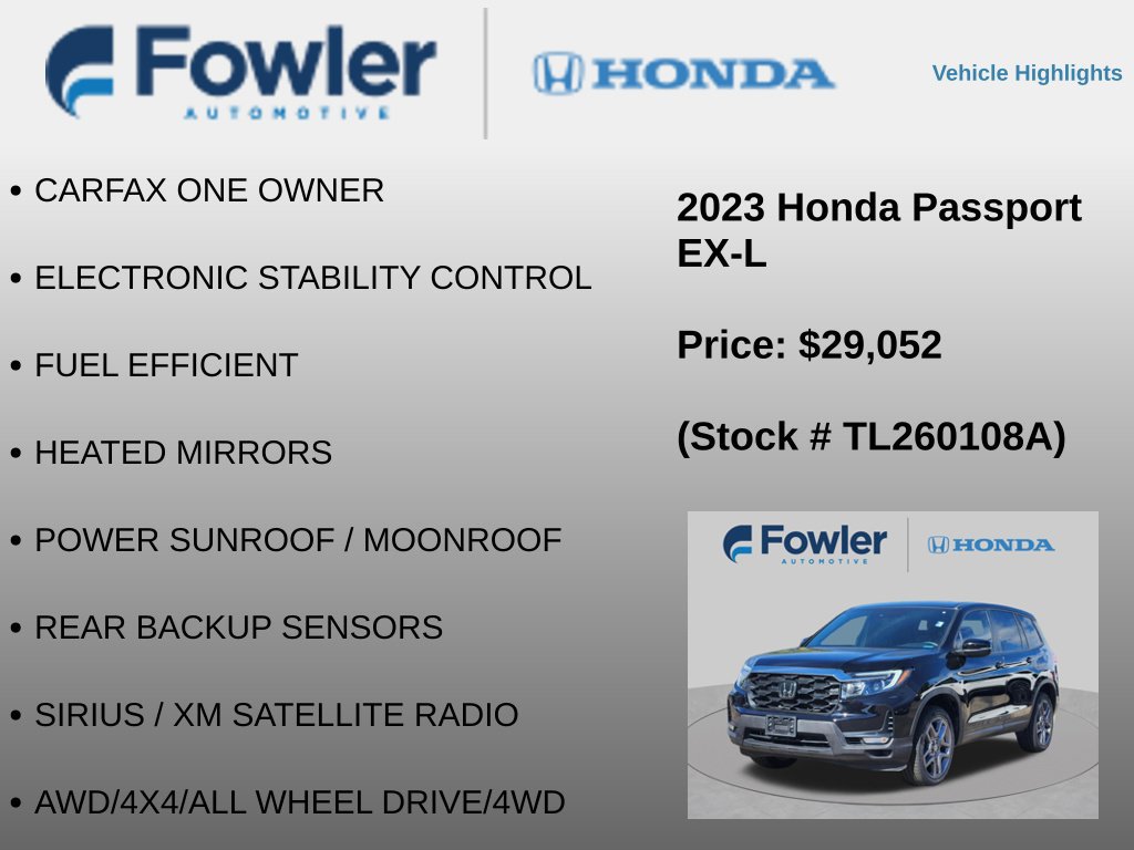 Used 2023 Honda Passport EX-L image 12
