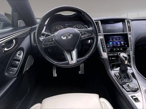 Used 2019 INFINITI Q50 Red Sport 400 w/ Sensory Package AWD/4WD image 5