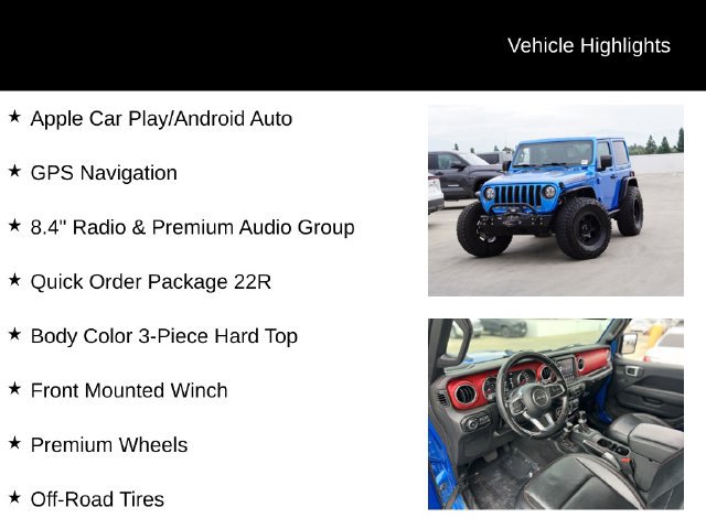 Used 2021 Jeep Wrangler Rubicon AWD/4WD image 3
