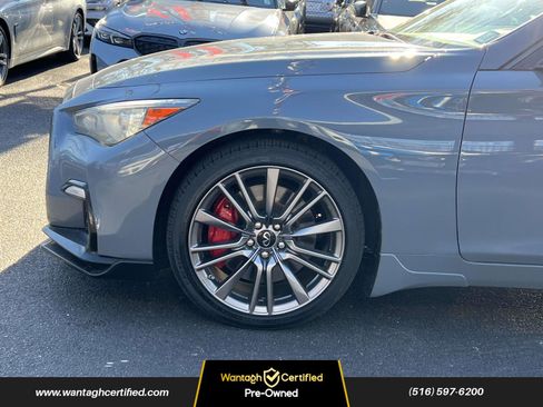 Used 2022 INFINITI Q50 Red Sport 400 w/ Cargo Package image 7