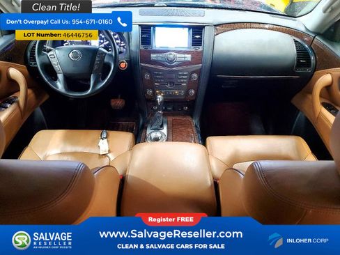 Used 2017 Nissan Armada Platinum w/ Captain Seat Package AWD/4WD image 11