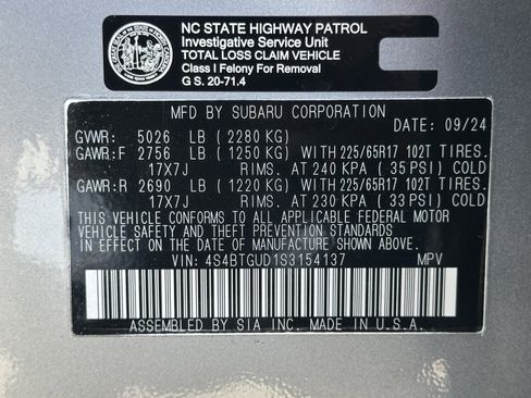 Used 2025 Subaru Outback Wilderness image 23